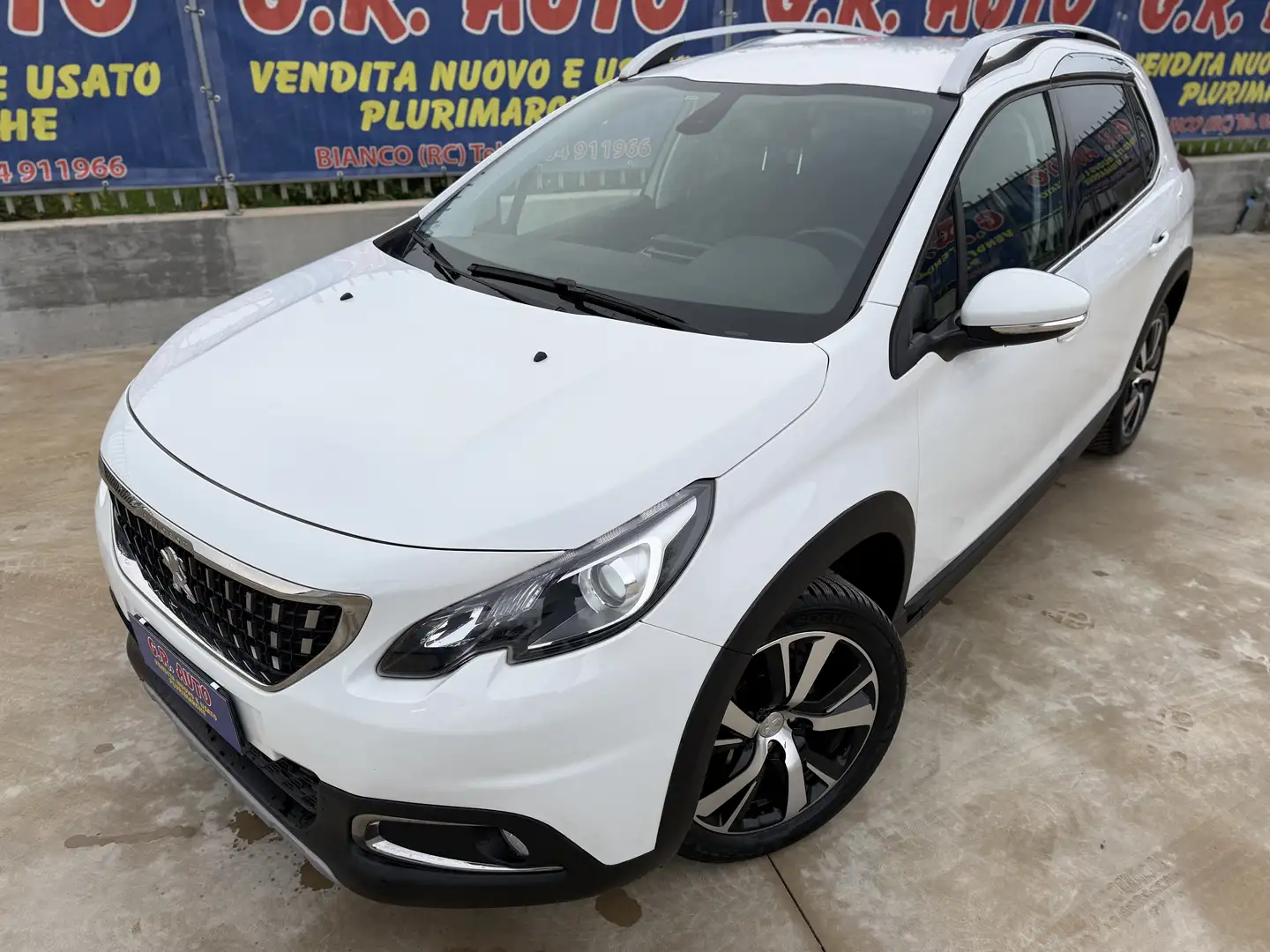 Peugeot 2008 2008 1.6 bluehdi Allure GARANZIA 12 MESI Weiß - 1