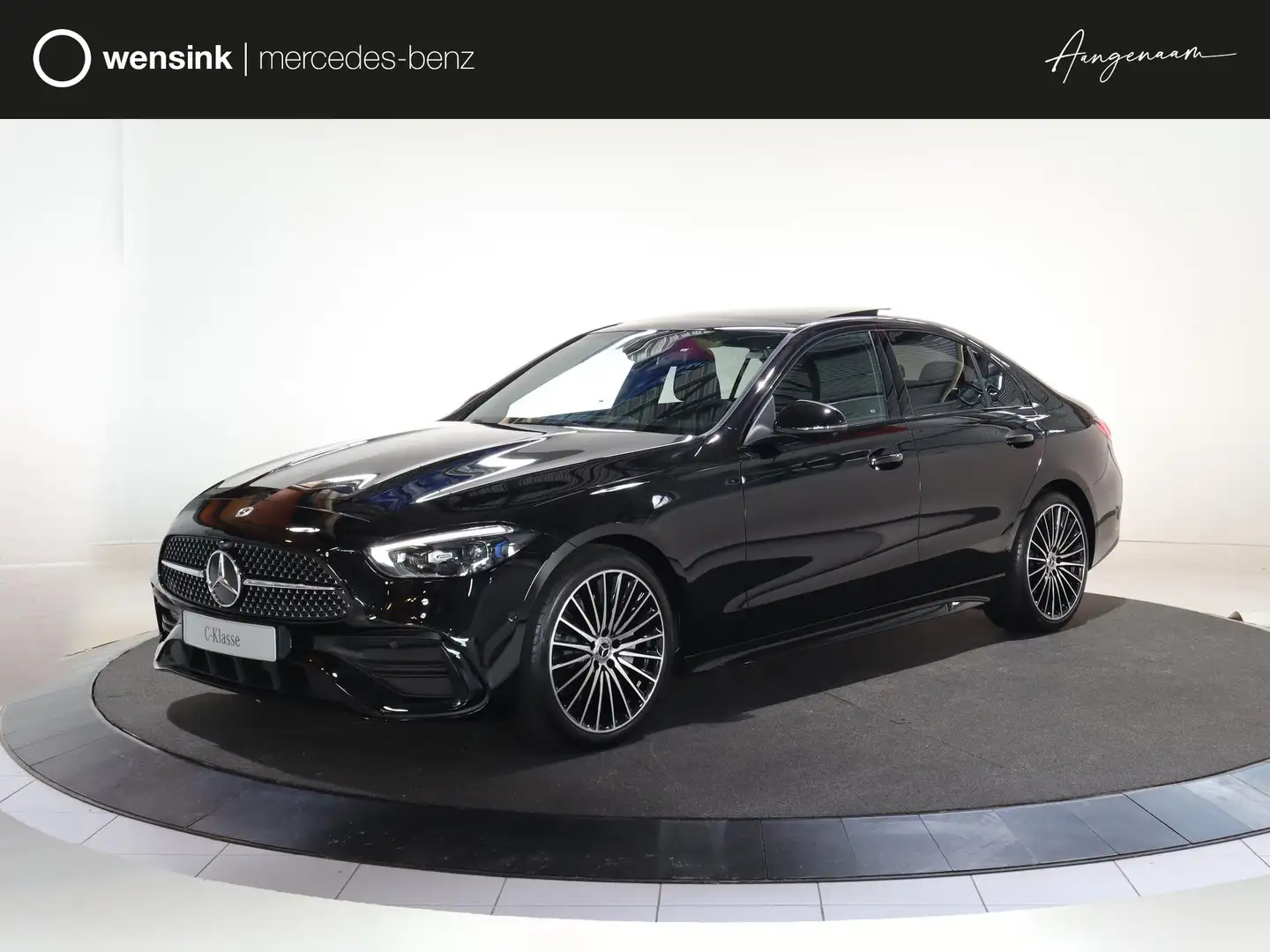 Mercedes-Benz C 180 Business Solution AMG | Panoramaschuifdak | Night Zwart - 1