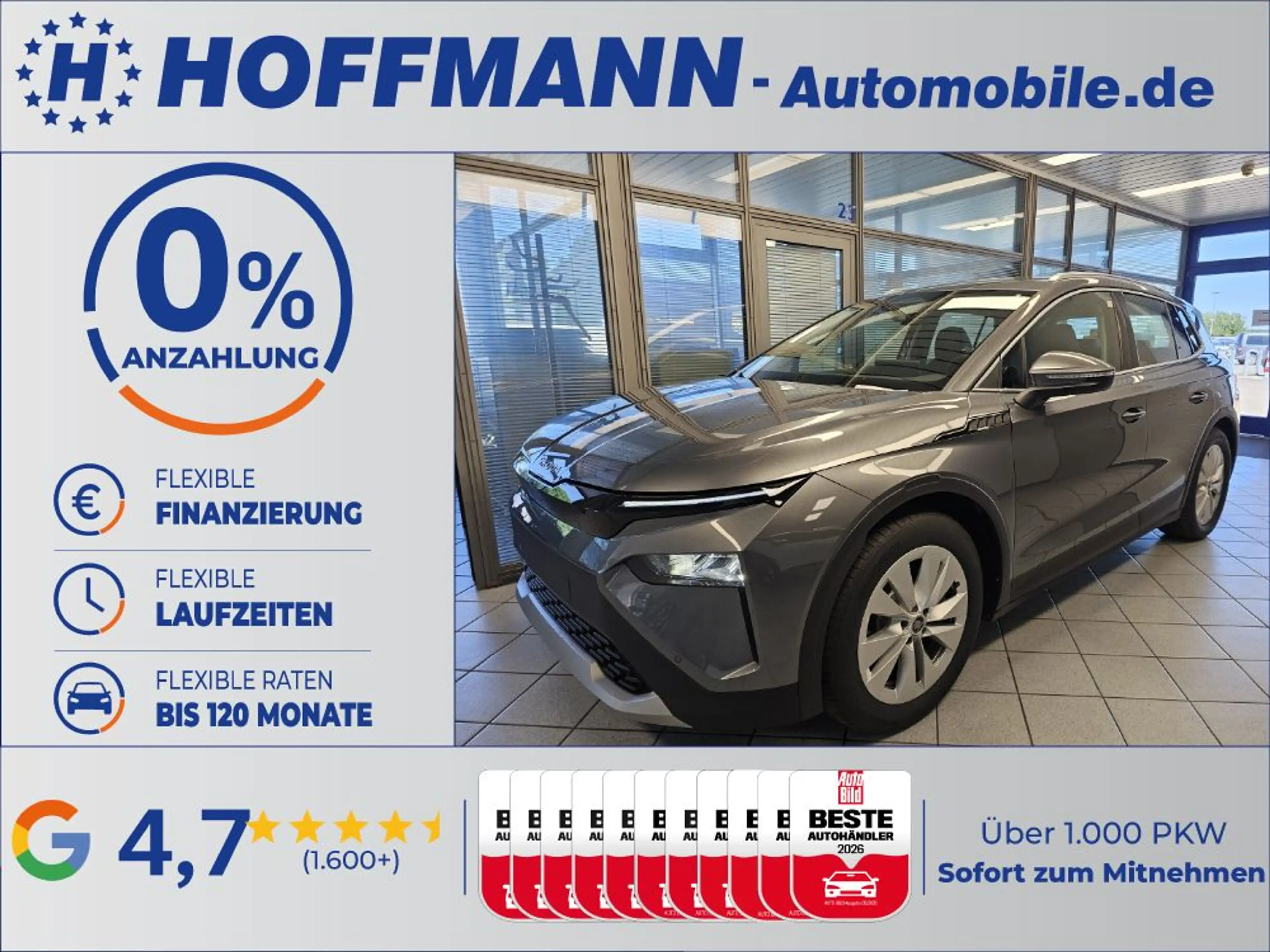 Skoda Elroq 85x Selection 4x4, 82kWh, Wärmepumpe, AHK