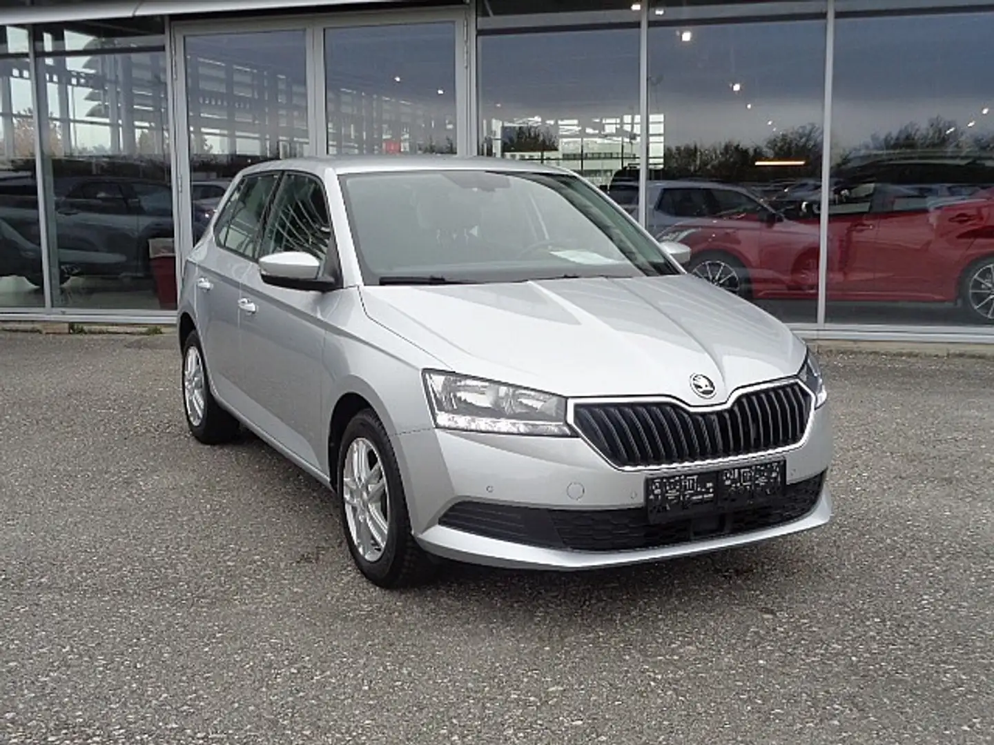 Skoda Fabia Clever 1,0 TSi *Navi *Alu *PDC Silber - 1