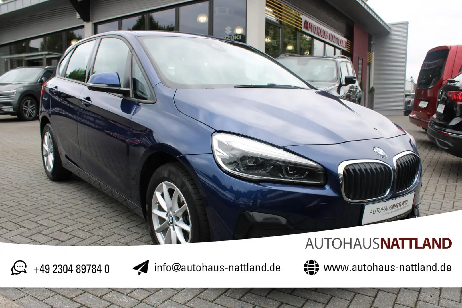 BMW 216 216 d Advantage Business-Paket Blauw - 1