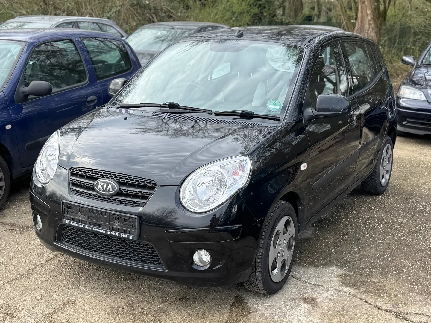 Kia Picanto 1.1 Vision KLIMA ACHTUNG RECHTSLENKER Negru - 1