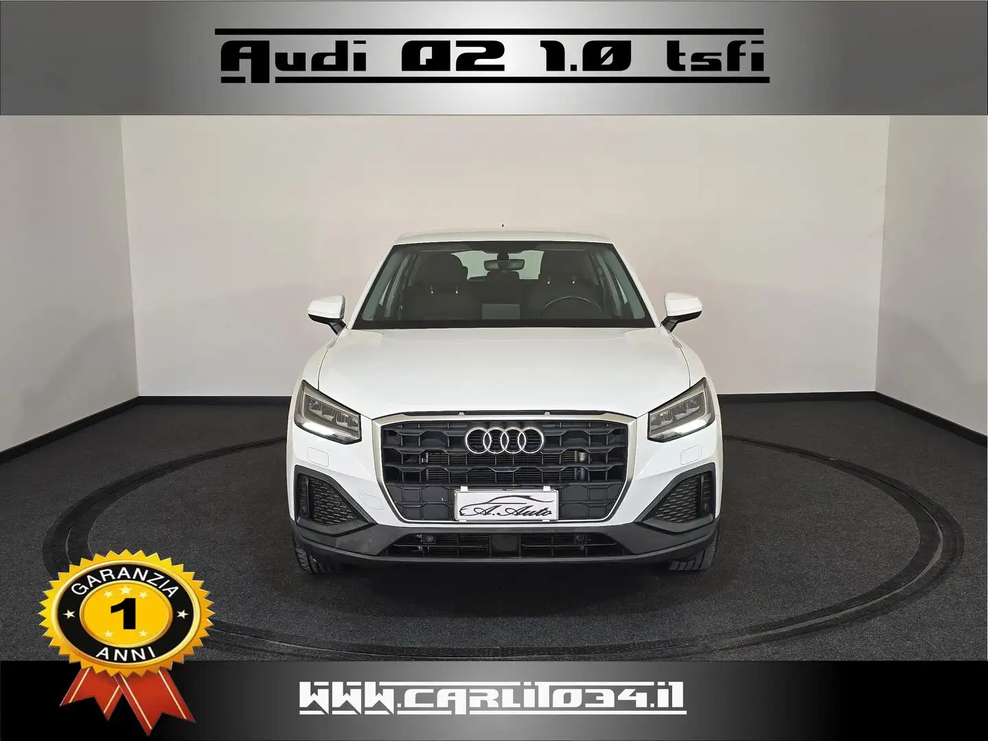 Audi Q2 30 1.0 tfsi Admired Advanced Weiß - 1