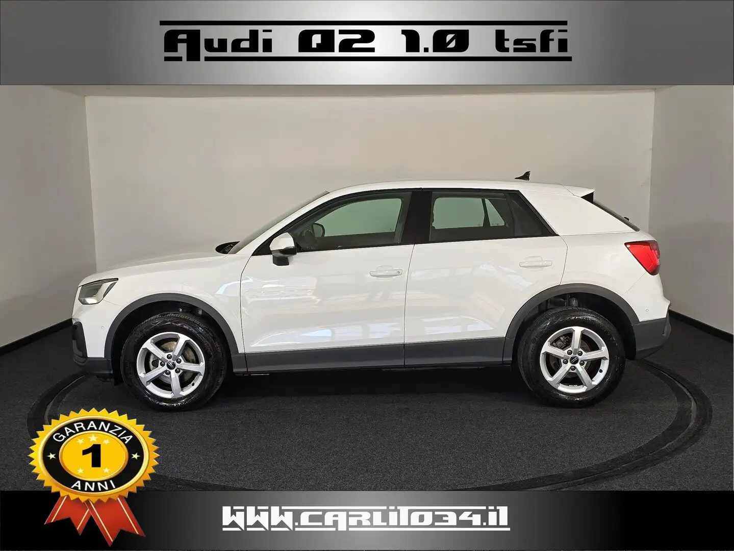 Audi Q2 30 1.0 tfsi Admired Advanced Weiß - 2