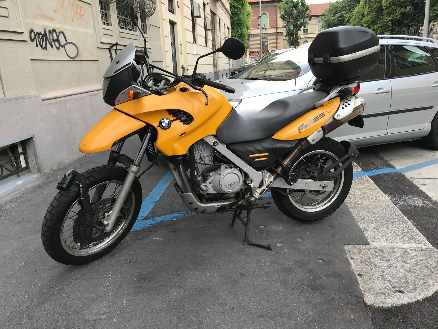 BMW F 650 GS Жовтий - 1