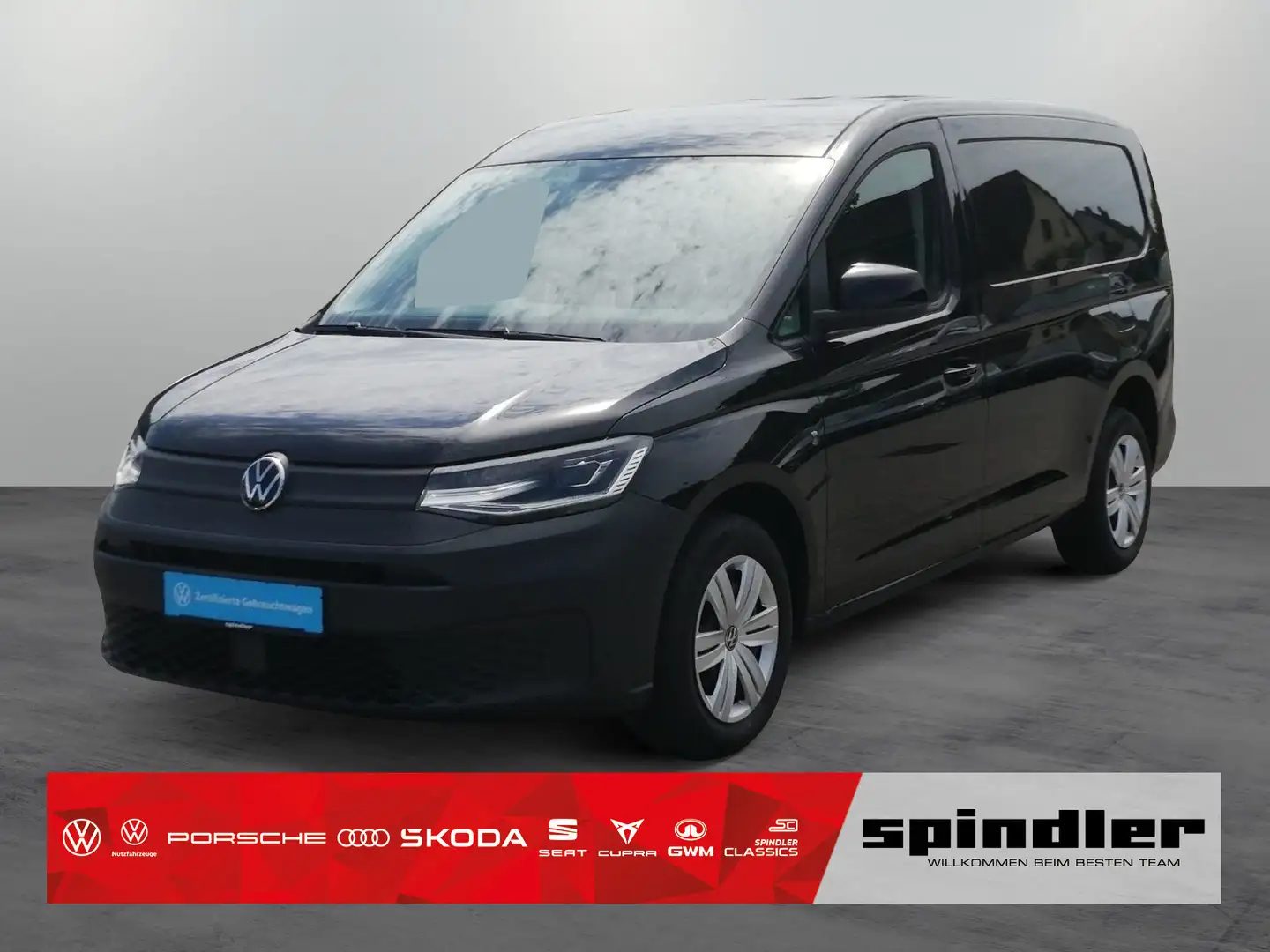 Volkswagen Caddy EcoProfi 2.0 TDI LED PDC Navi APP APS Schwarz - 1
