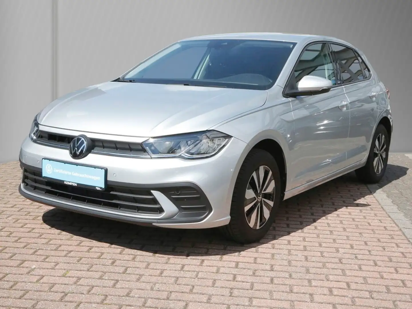 Volkswagen Polo VI 1.0 TSI Move 15"LM Navi+VC PDC LED Sitzheiz. Zilver - 2