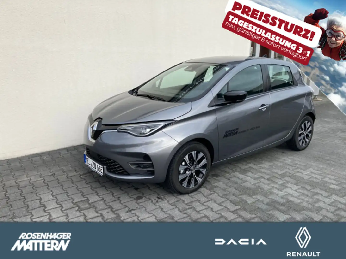 Renault ZOE Zoe Evolution R135 EV50 Grau - 1