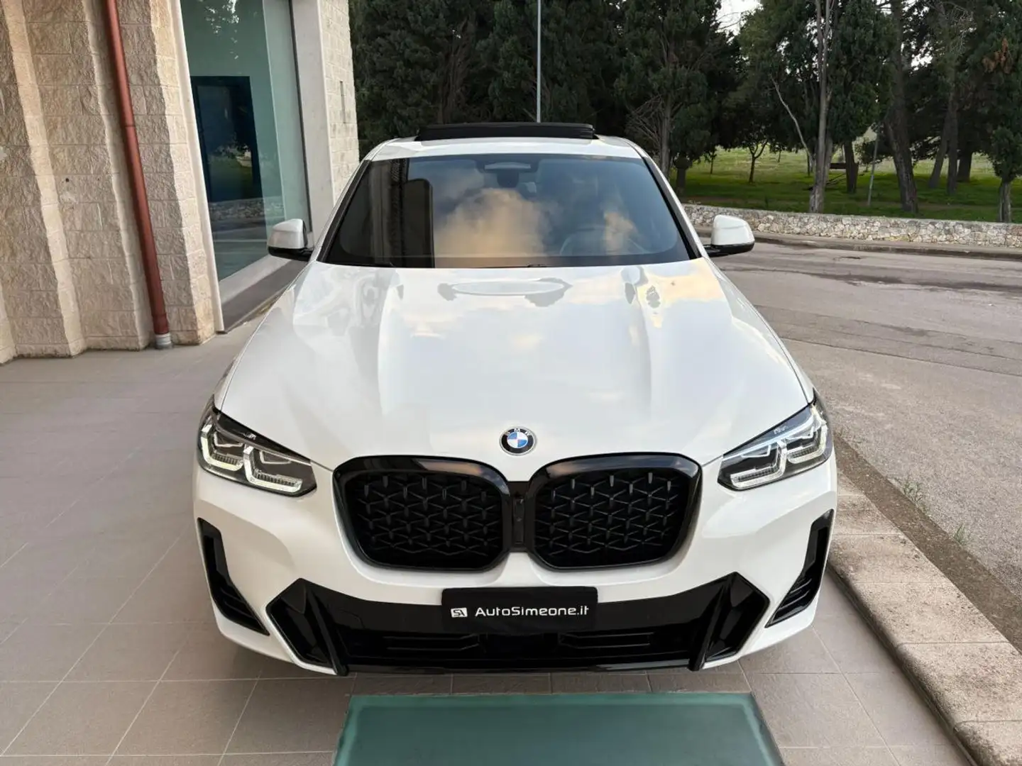 BMW X4 xDrive20d 48V Msport CON SOLI 15709 KM Blanc - 2