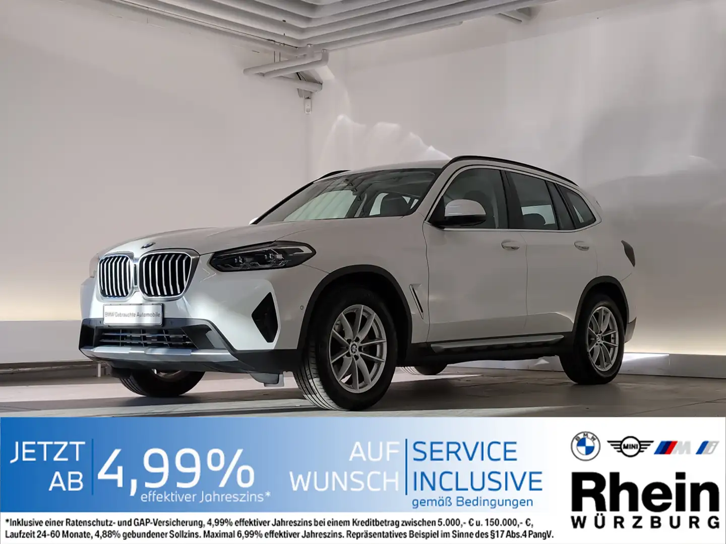 BMW X3 xDrive20i LED/DAB/Sportsitze  LED/DAB/Sportsitze Wit - 1