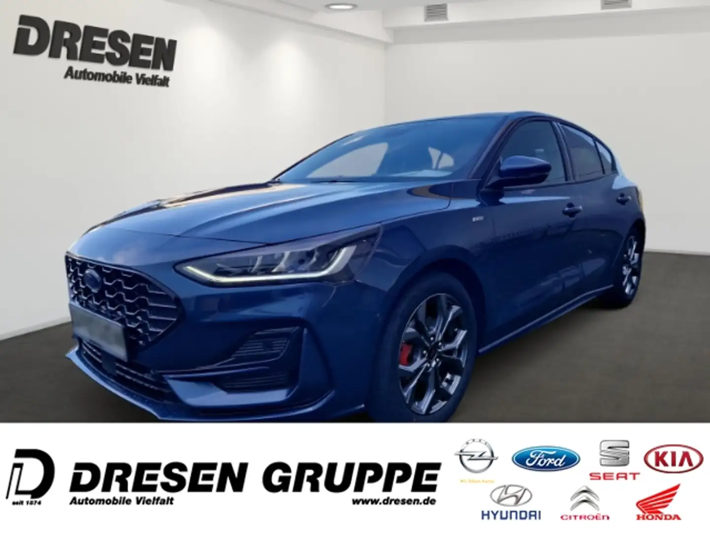 Ford Focus 1.0 ST-Line  ACC/LED-Scheinwerfer/Sitzheizung/Rück Blau - 2