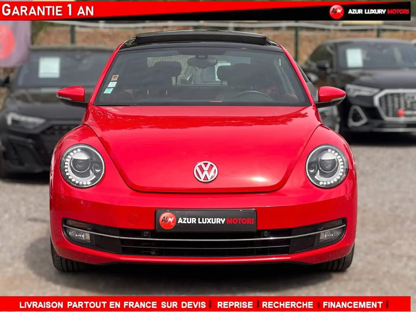 Volkswagen Coccinelle II 1.2 TSI 105 Kraft Rouge - 2