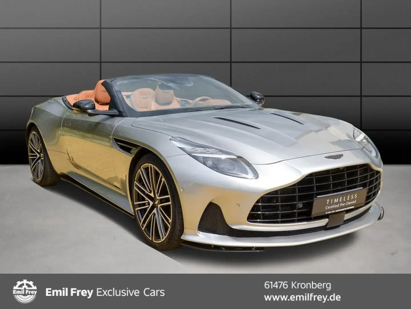 Aston Martin DB12 Volante Plateado - 1