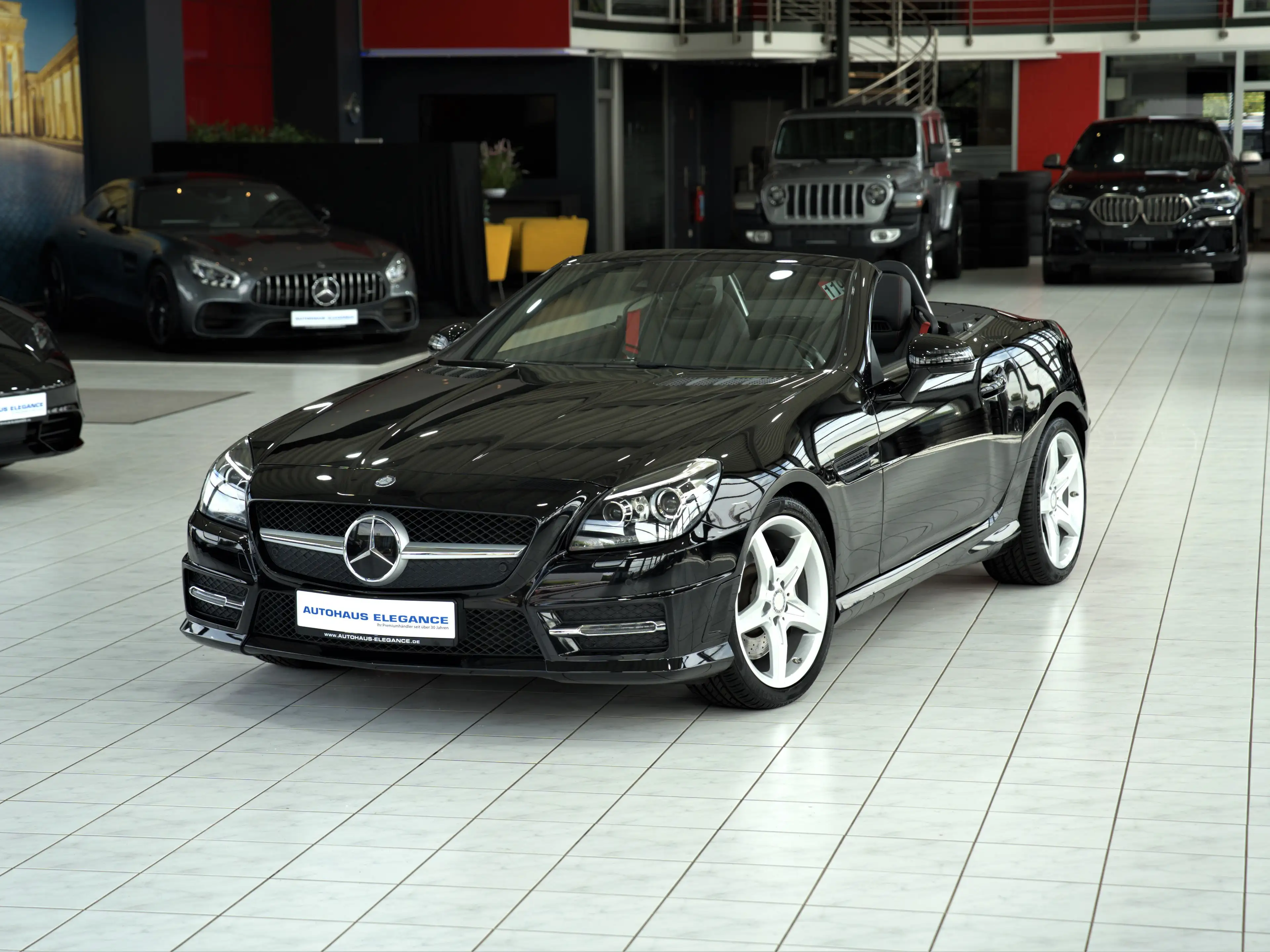 Mercedes-Benz SLK 250 Roadster*AMG-LINE*MAGIC-SKY*EXKL-LEDER* — photo 14