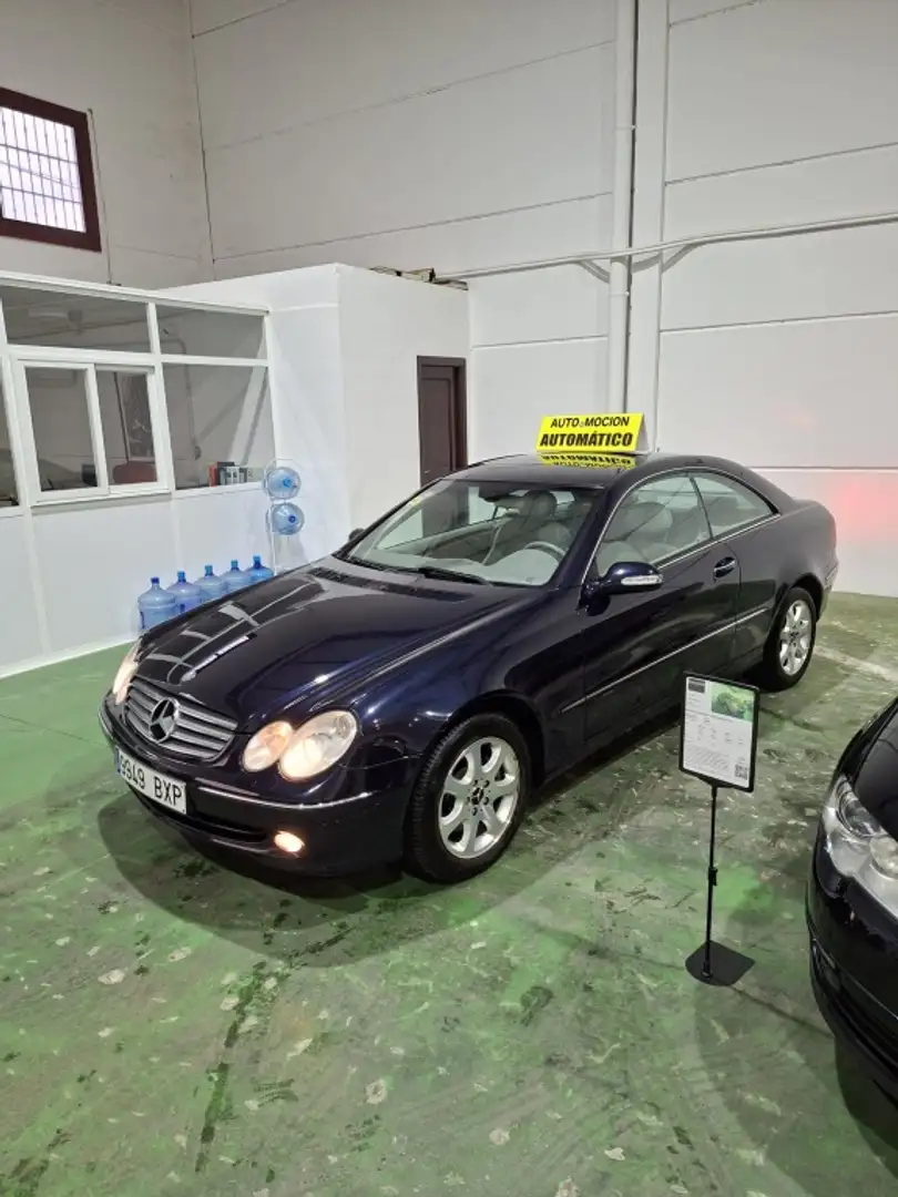 Mercedes-Benz CLK 200 320 Elegance Blauw - 1