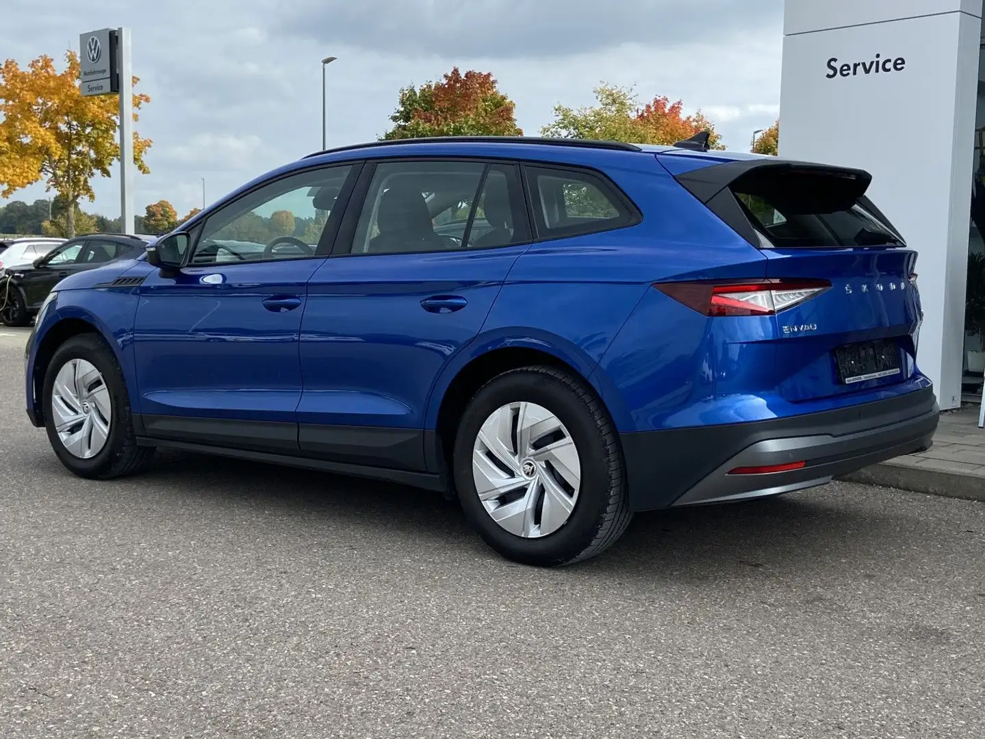 Skoda Enyaq iV NAVI+LED+SMART-LINK+CCS+SHZ+DAB+LANE-AS Blau - 2