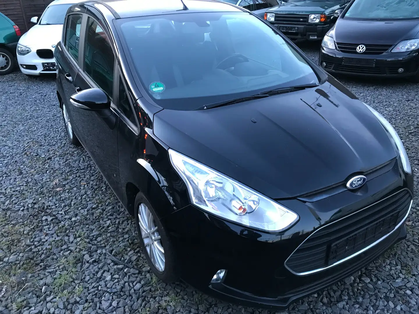 Ford B-Max Sync Edition 1.5 TDCI/Klima/Navi/1.Hand Zwart - 2