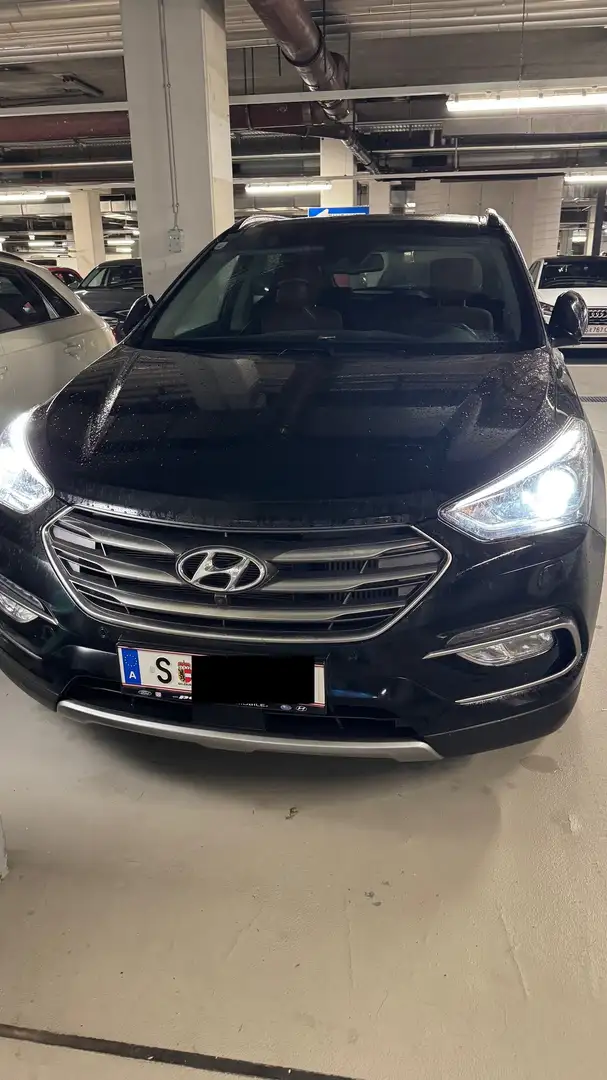 Hyundai SANTA FE 2,2 CRDi 4WD Start-Stopp Aut. Platin Negru - 1