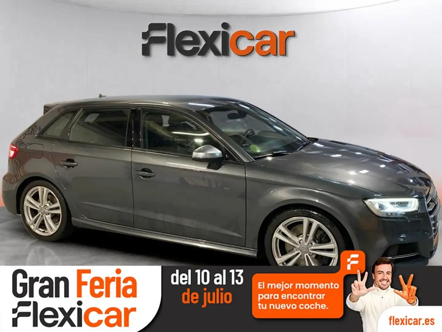 Audi A3 2.0 TFSI S3 quattro S tronic Sportback Grijs - 1