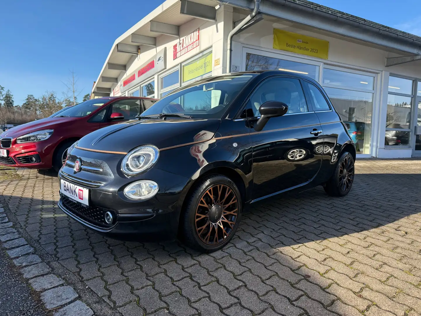 Fiat 500 Collezione - TÜV Neu - Garantie - Scheckheft - Schwarz - 1