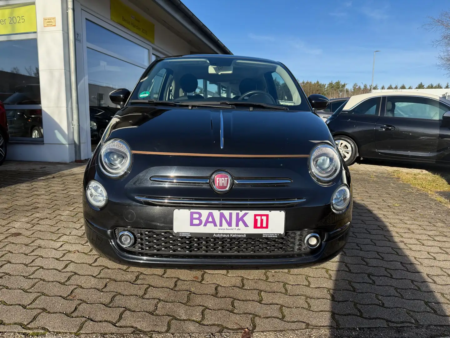 Fiat 500 Collezione - TÜV Neu - Garantie - Scheckheft - Schwarz - 2