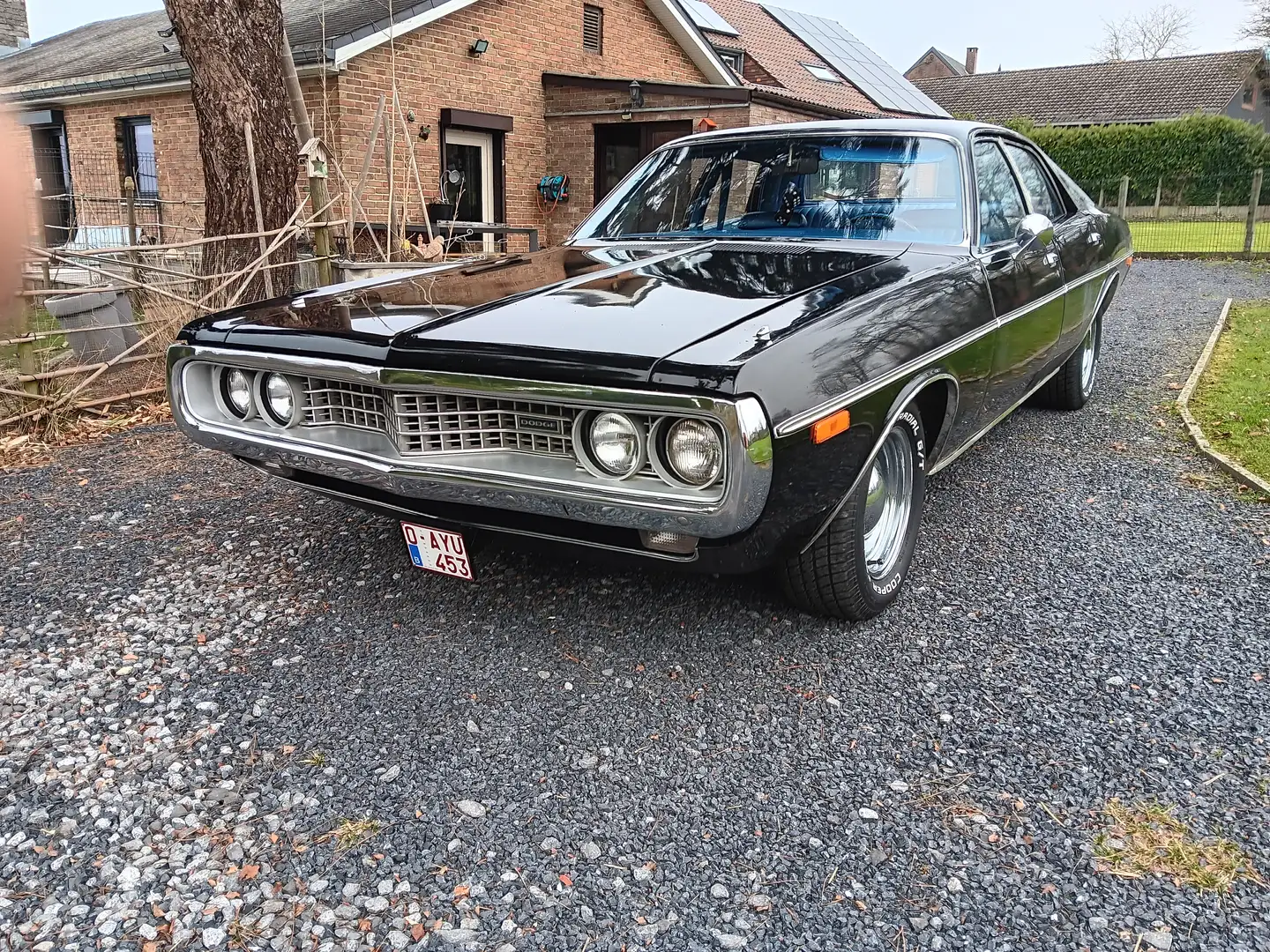 Dodge Coronet Custom 1972 Schwarz - 1