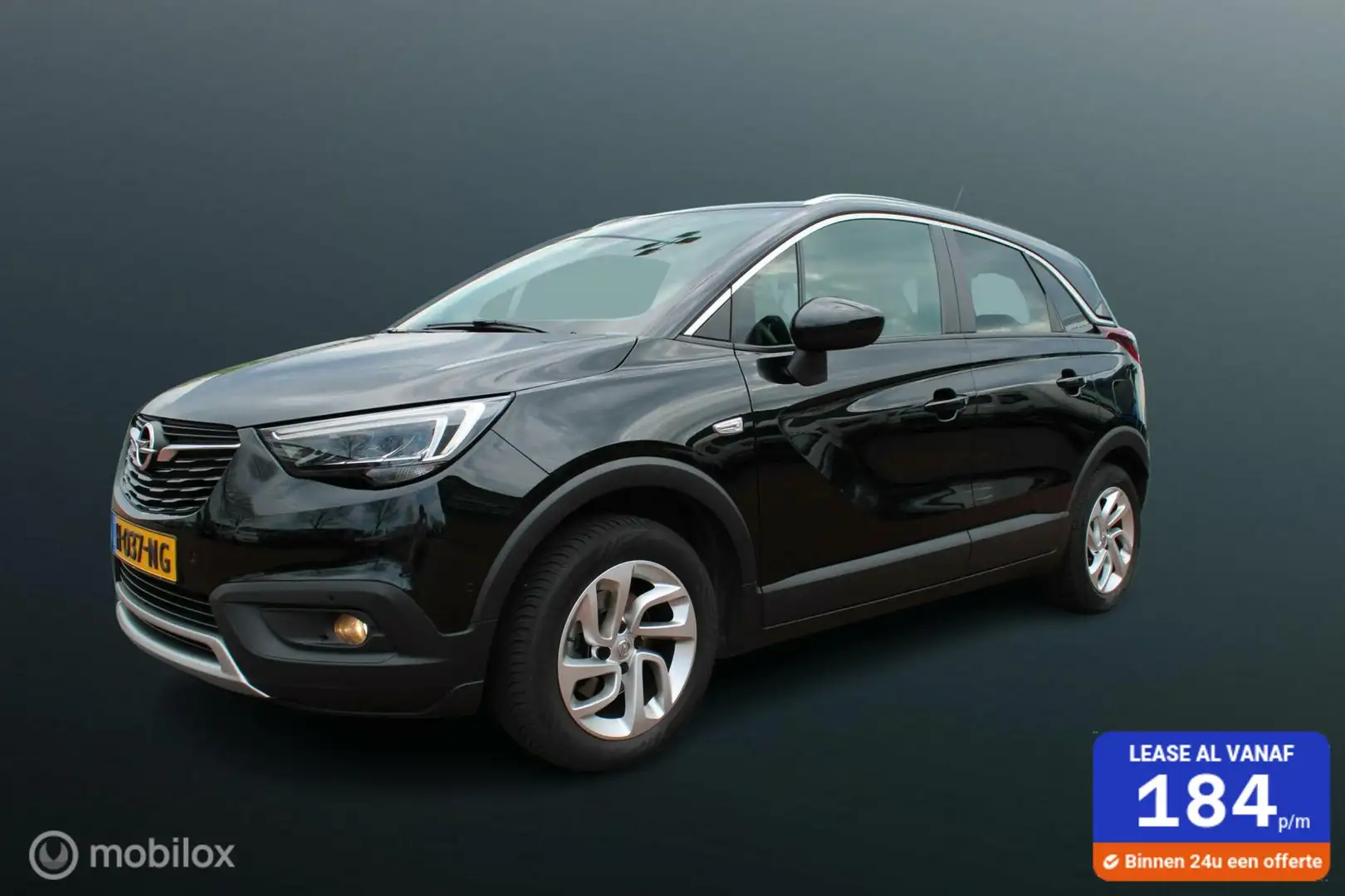 Opel Crossland X 1.2 Turbo 110 PK Innovation, Trekhaak, Pdc voor/ac Negro - 1