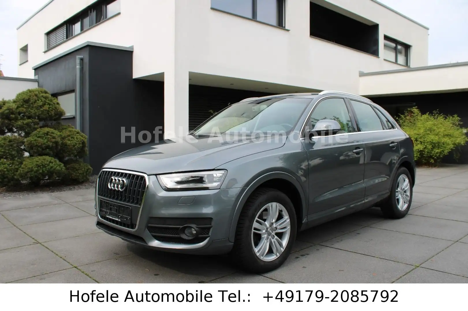 Audi Q3 2.0 TDI **XENON/LEDER/SHZ/KLIMA** Gris - 1