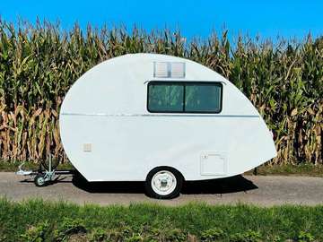 Würdig 301 Dübener Ei DDR Wohnwagen