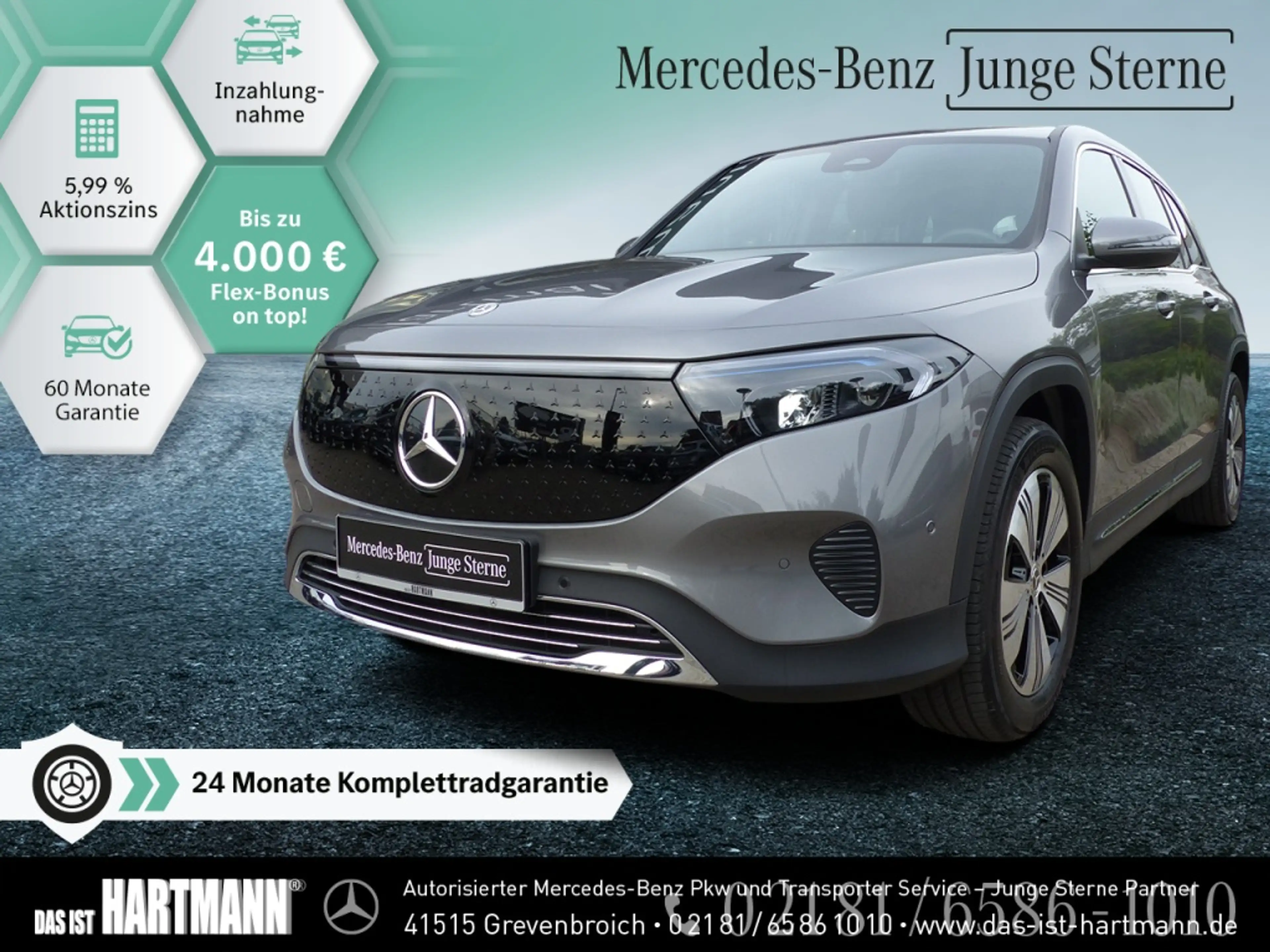 Mercedes-Benz EQB 250 + 250+ /PROGRESSIVE+CARPLAY+RF-KAM+TOTWIN