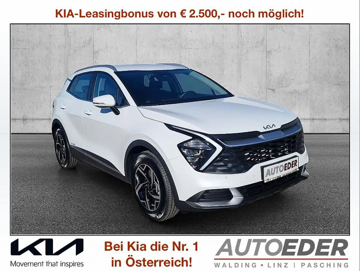 Kia Sportage 1,6 TGDI Silber Blanco - 1
