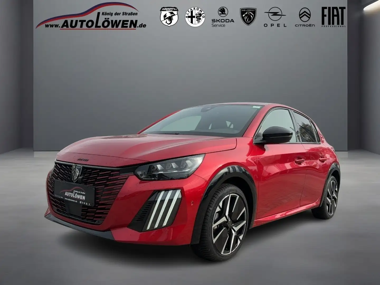 Peugeot 208 1.2 Hybrid 145 GT (EURO 6e) Rouge - 1