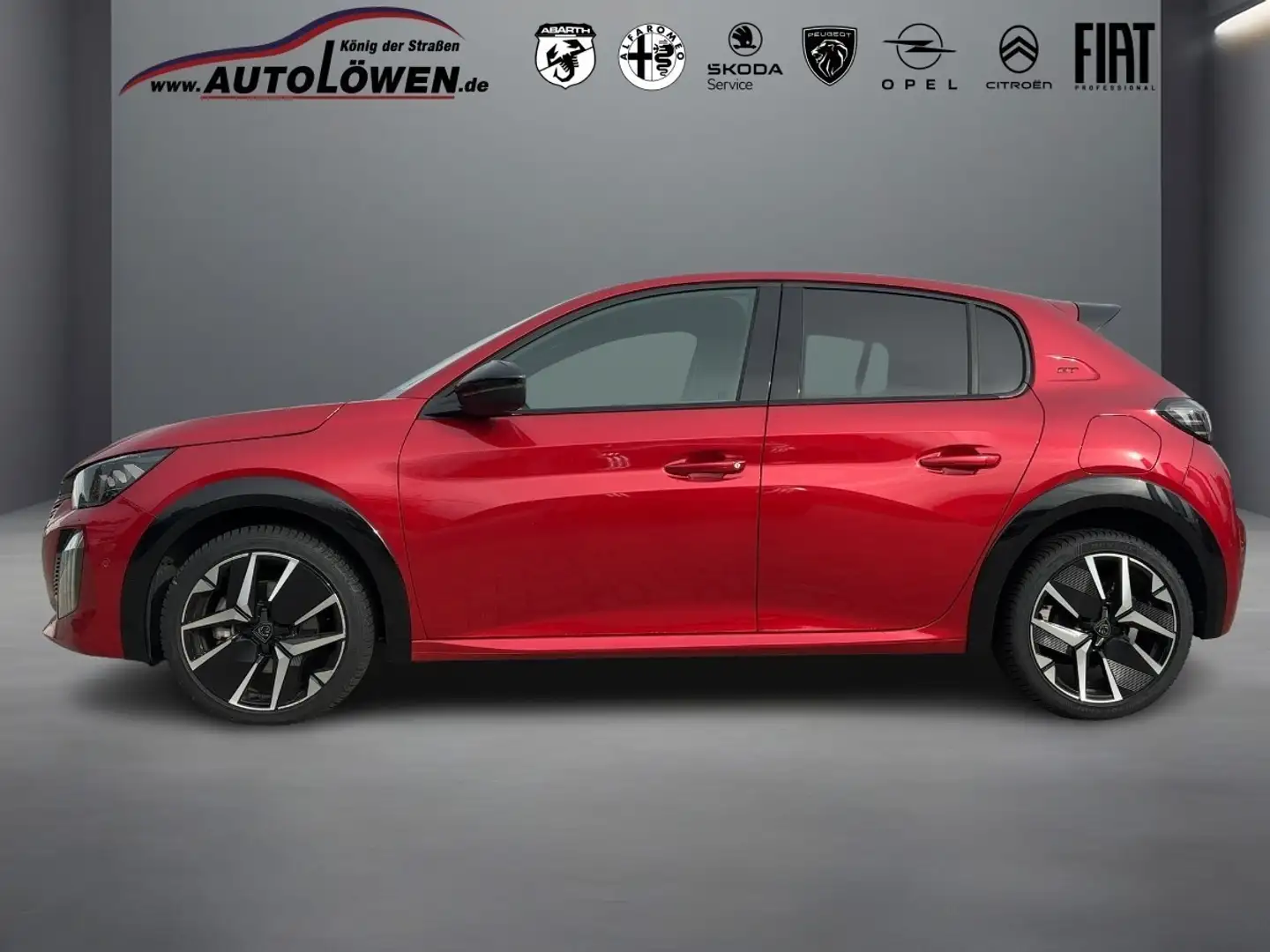 Peugeot 208 1.2 Hybrid 145 GT (EURO 6e) Rouge - 2