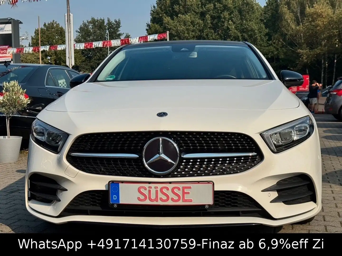 Mercedes-Benz A 220 4Matic-AUTO-AMG-NIGHT-NAVI-SHZG-ALU-USB- Blanco - 2