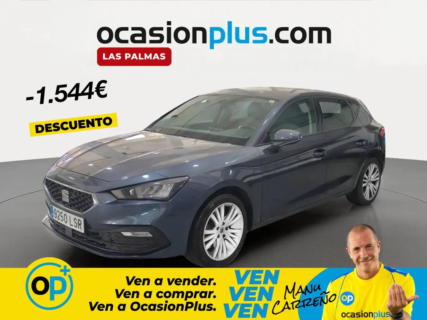 SEAT Leon 1.0 TSI S&S Style 110 Gris - 1
