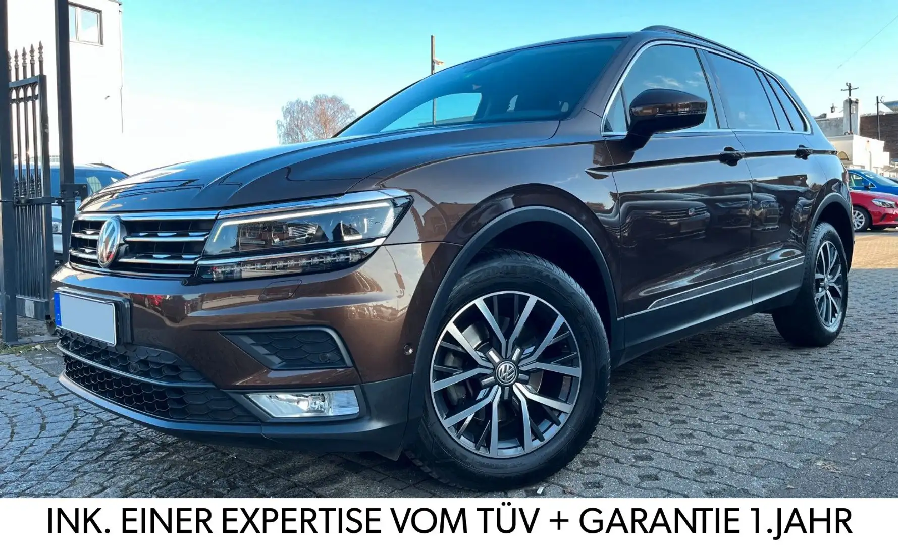 Volkswagen Tiguan TIGUAN COMFORTLINE*4x4*MASSAGE-ACC-KAMERA-ALCANT Marrón - 1