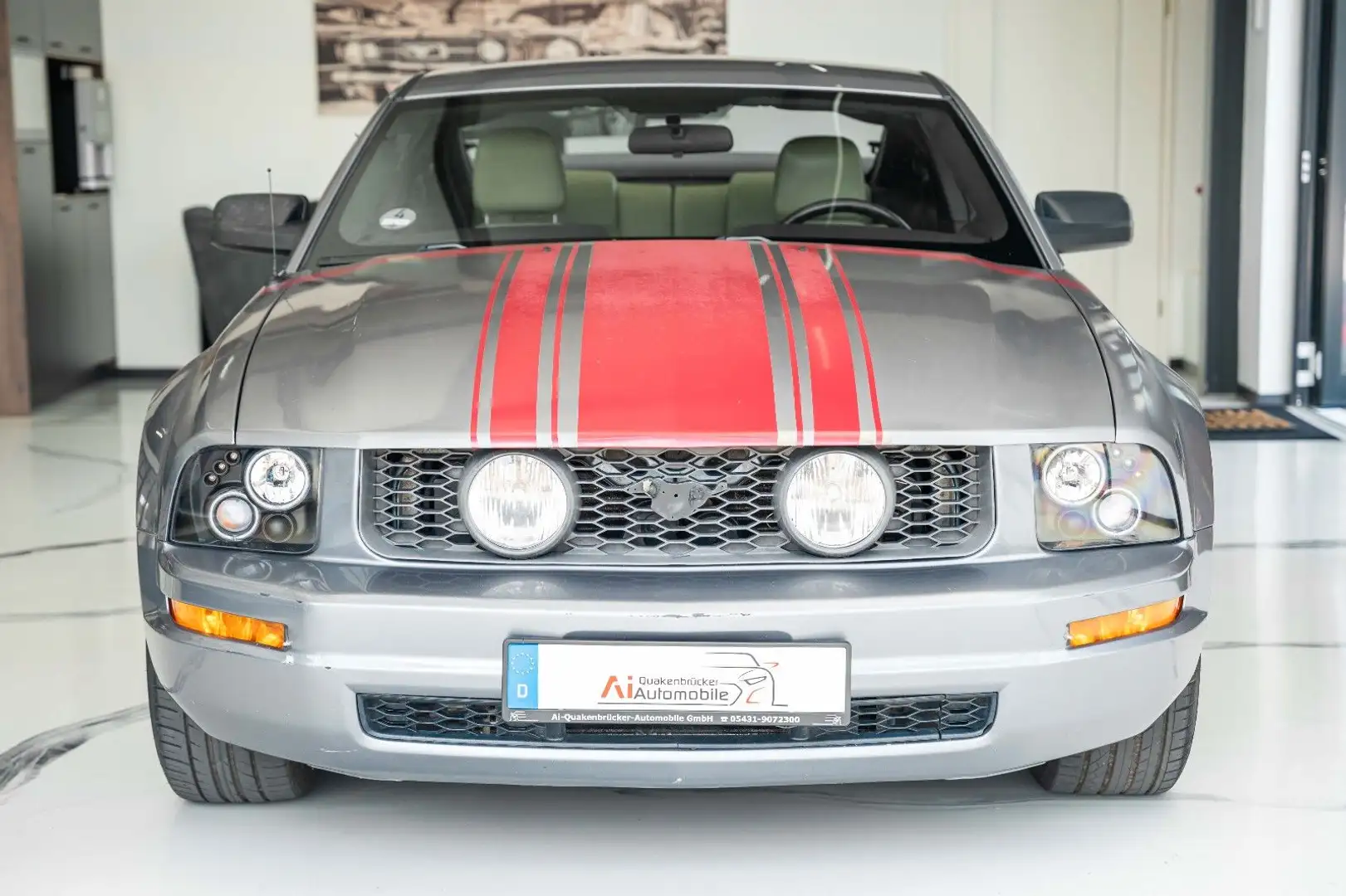 Ford Mustang V6  LEDER KLIMA ALU Grigio - 2