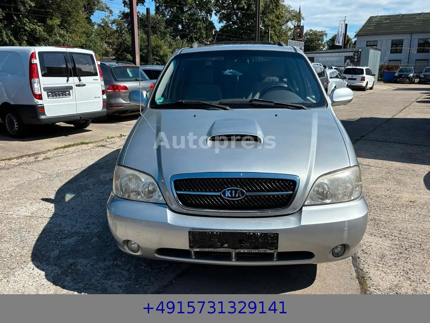Kia Carnival 2.9 CRDi Klimaautomatik 7-Sitze TÜV neu Silber - 2