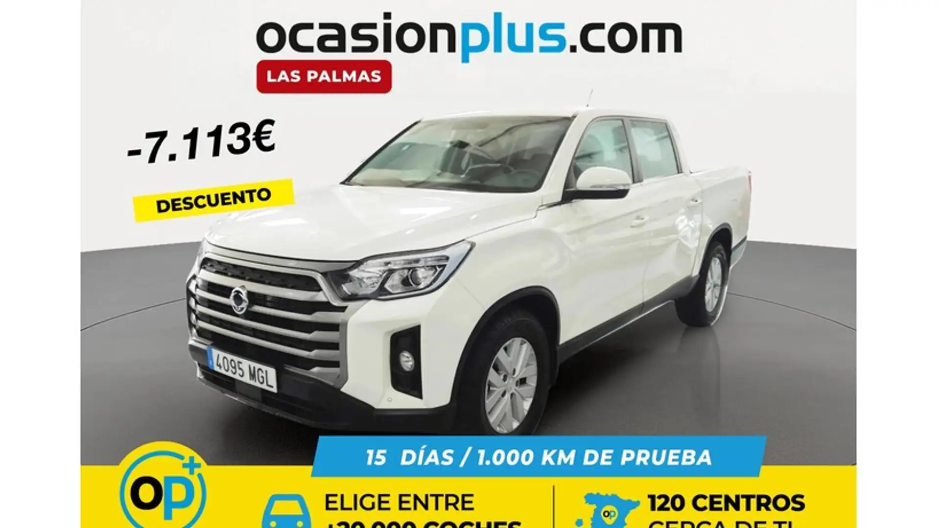 SsangYong Musso D22 DTR Pro 4x4 MT Blanco - 1