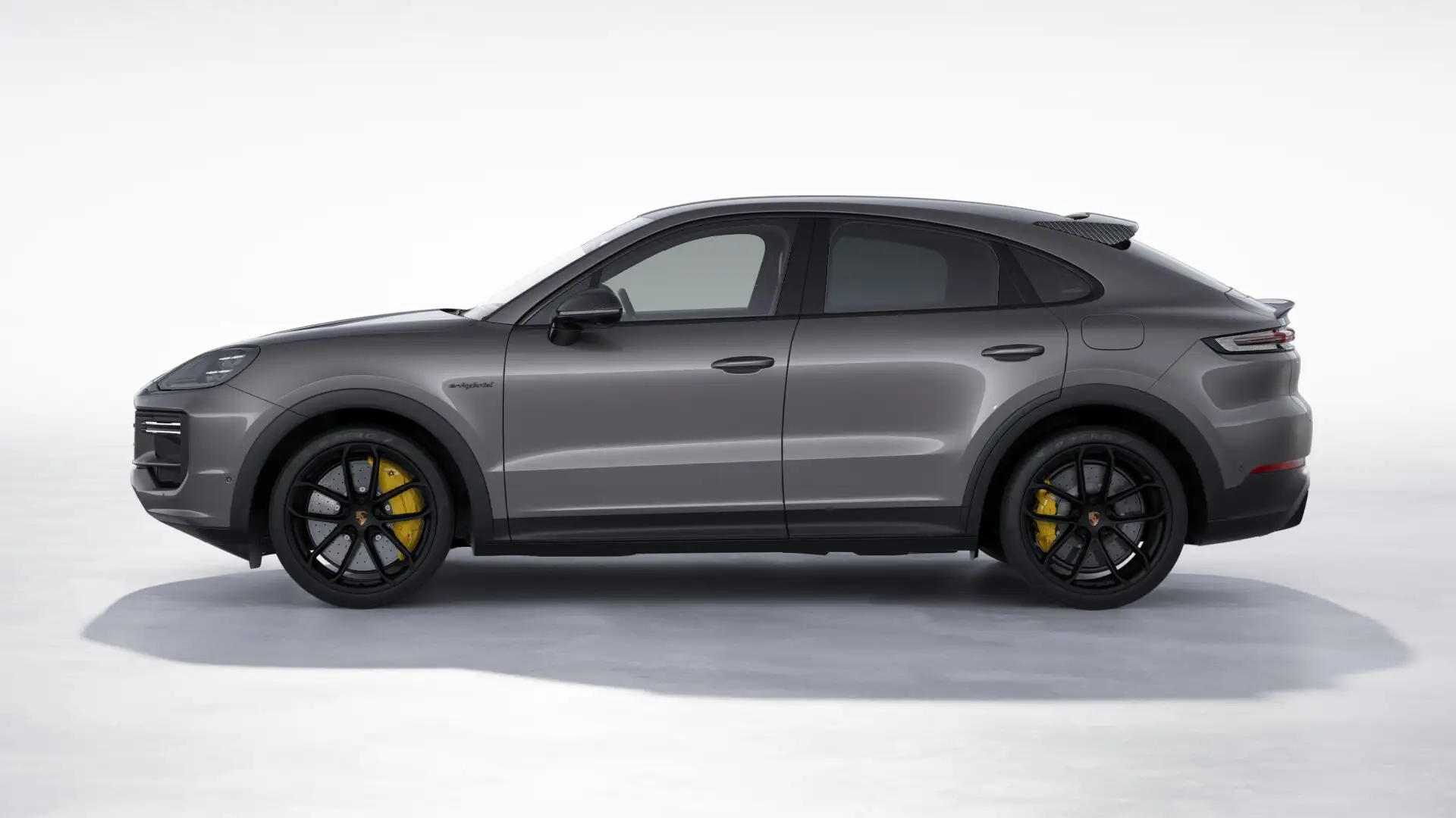 Porsche Cayenne Turbo E-Hybrid Coupé met GT-Pakket Grijs - 2
