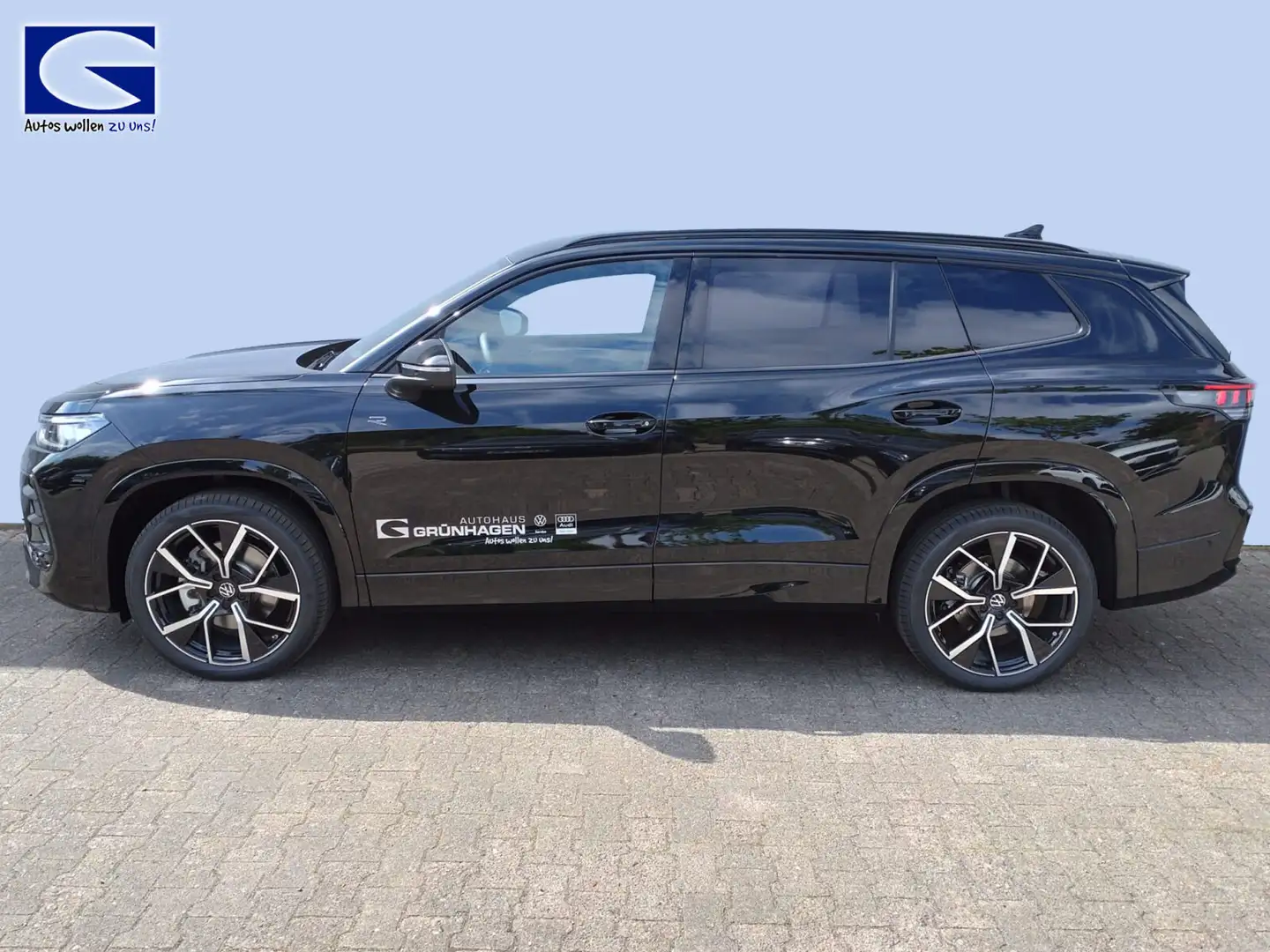 Volkswagen Tayron Tayron 2.0 TDI R-Line 4Motion Navi/Standheizung Schwarz - 2