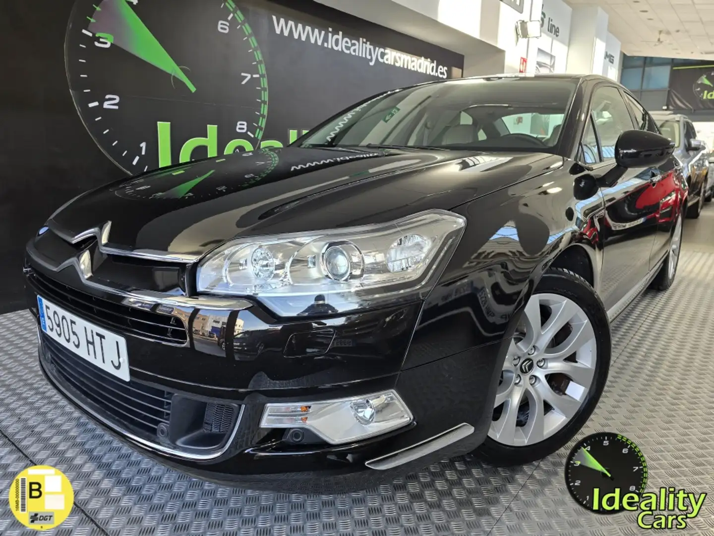 Citroen C5 2.2HDI Exclusive Aut. Negro - 1
