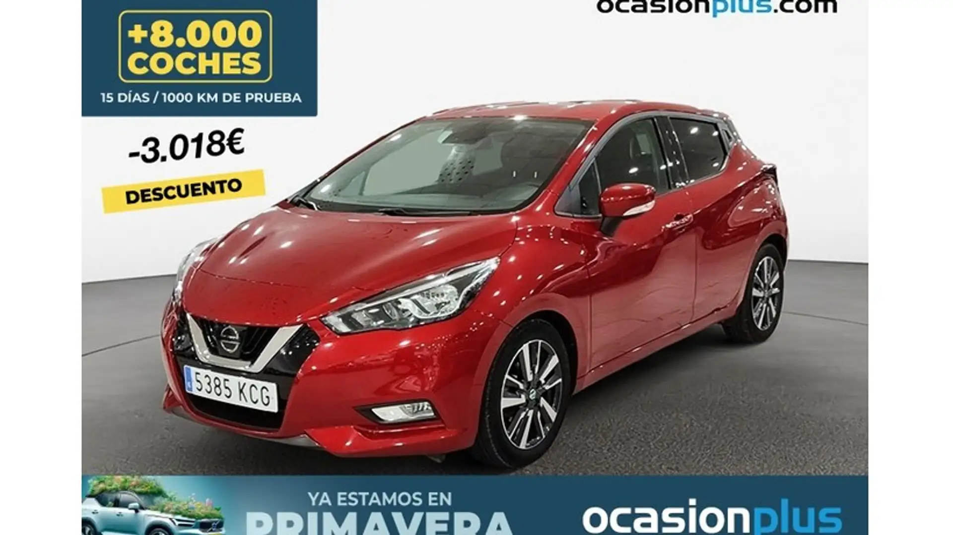Nissan Micra 1.5dCi S&S Bose Limited Edition 90 Rojo - 1