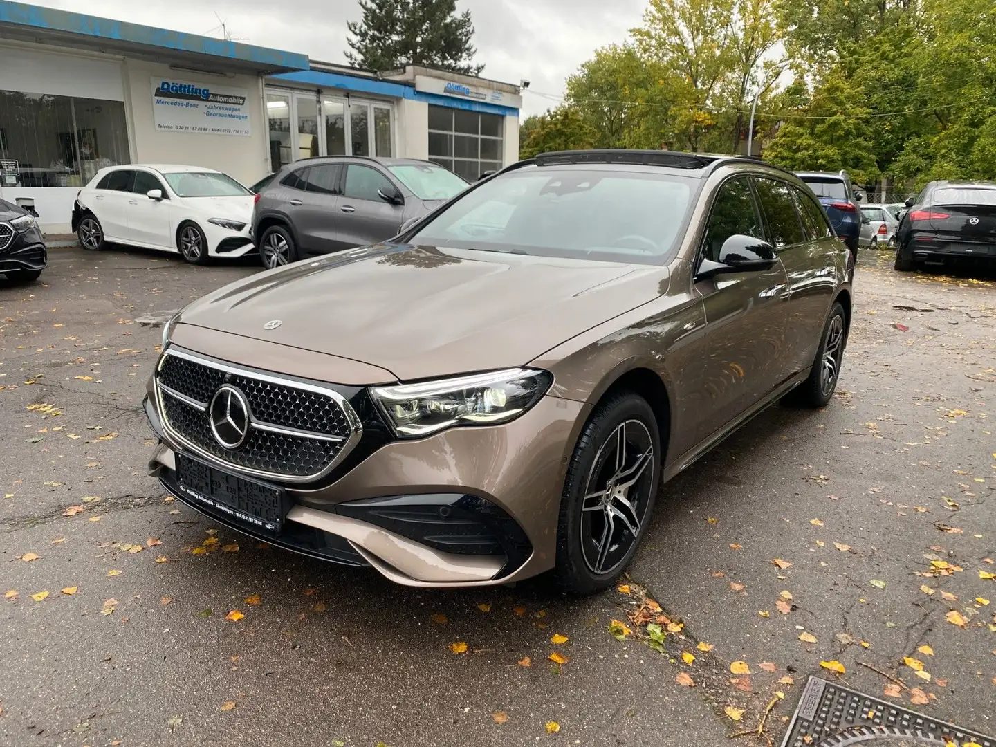 Mercedes-Benz E 300 T de 4M AMG Prem+/Pano/AHK/Airm/HuD/Night* Braun - 2