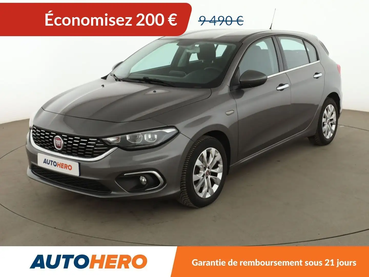 Fiat Tipo 1.4 Easy Gris - 1