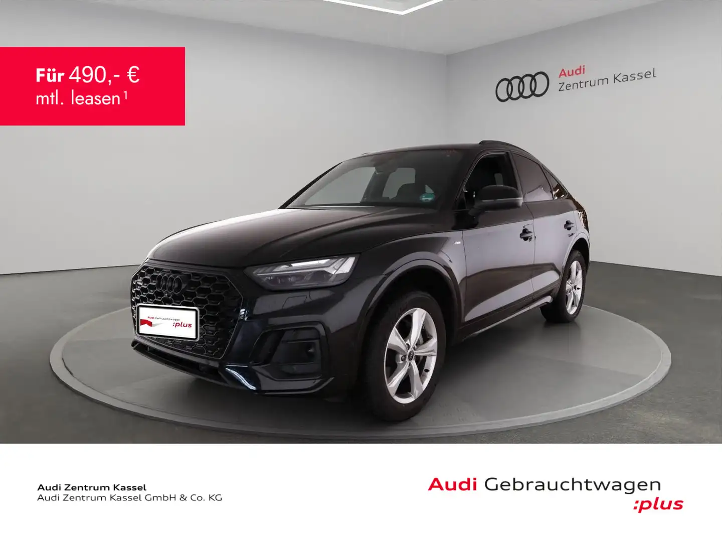 Audi Q5 Q5 SB 50 TDI qu. S line Matrix Pano AHK Leder Schwarz - 1