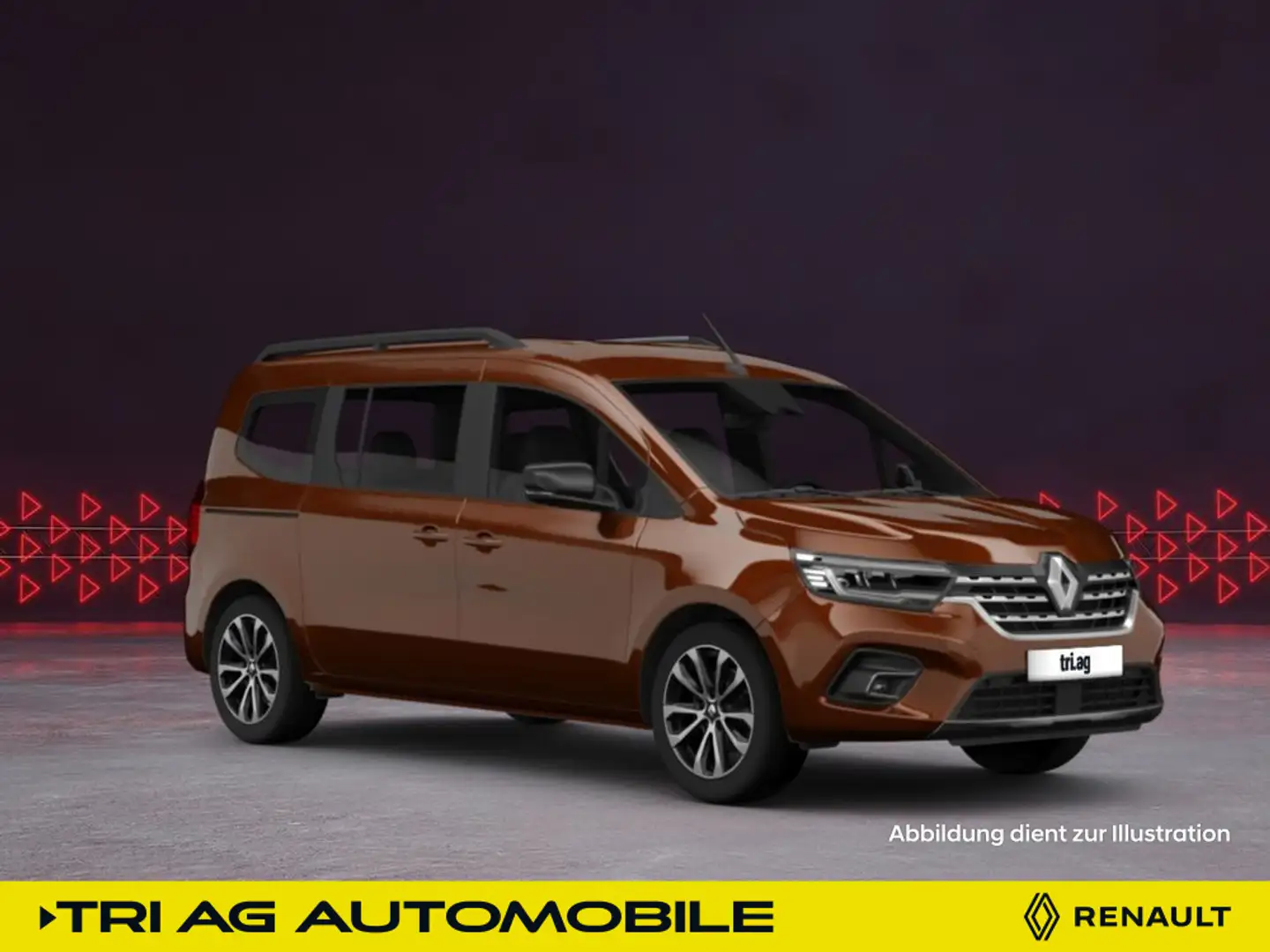 Renault Kangoo E-Tech 100% e Techno Comfort Range AC22 A Braun - 1