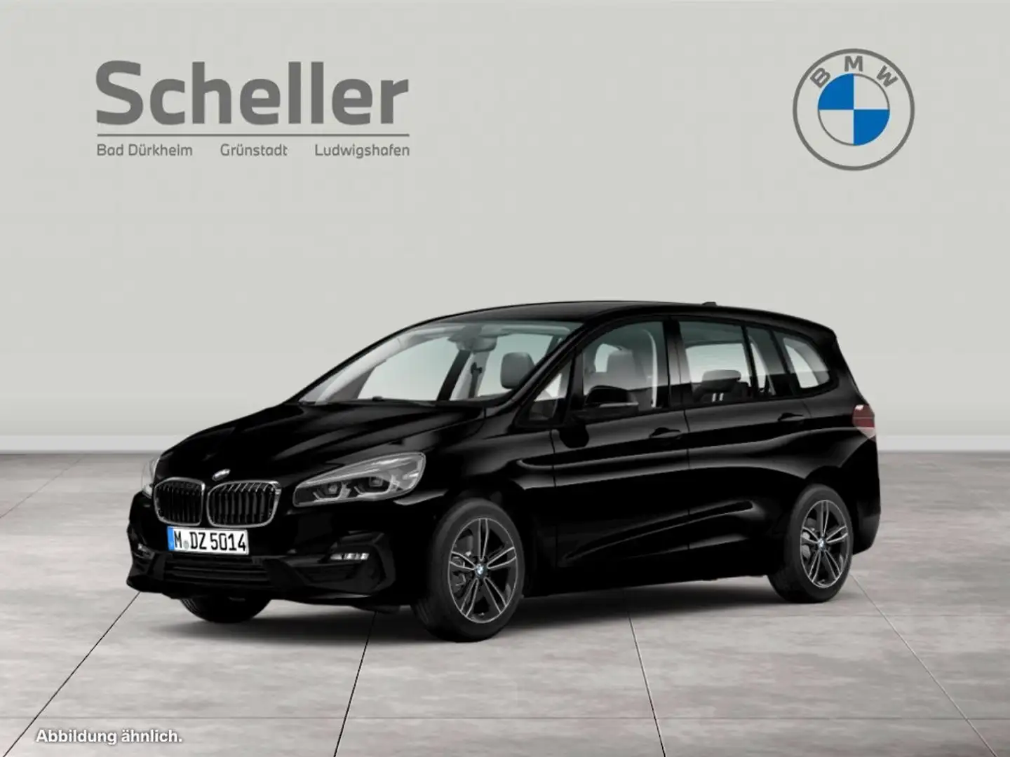 BMW 220 i Gran Tourer Sport Line HiFi DAB LED Navi Schwarz - 1