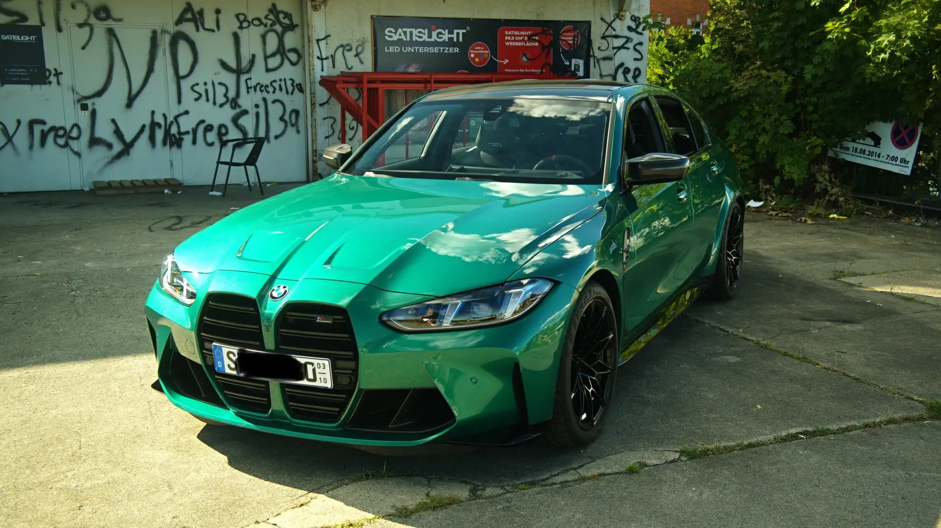 BMW M3 Competition Grün - 1