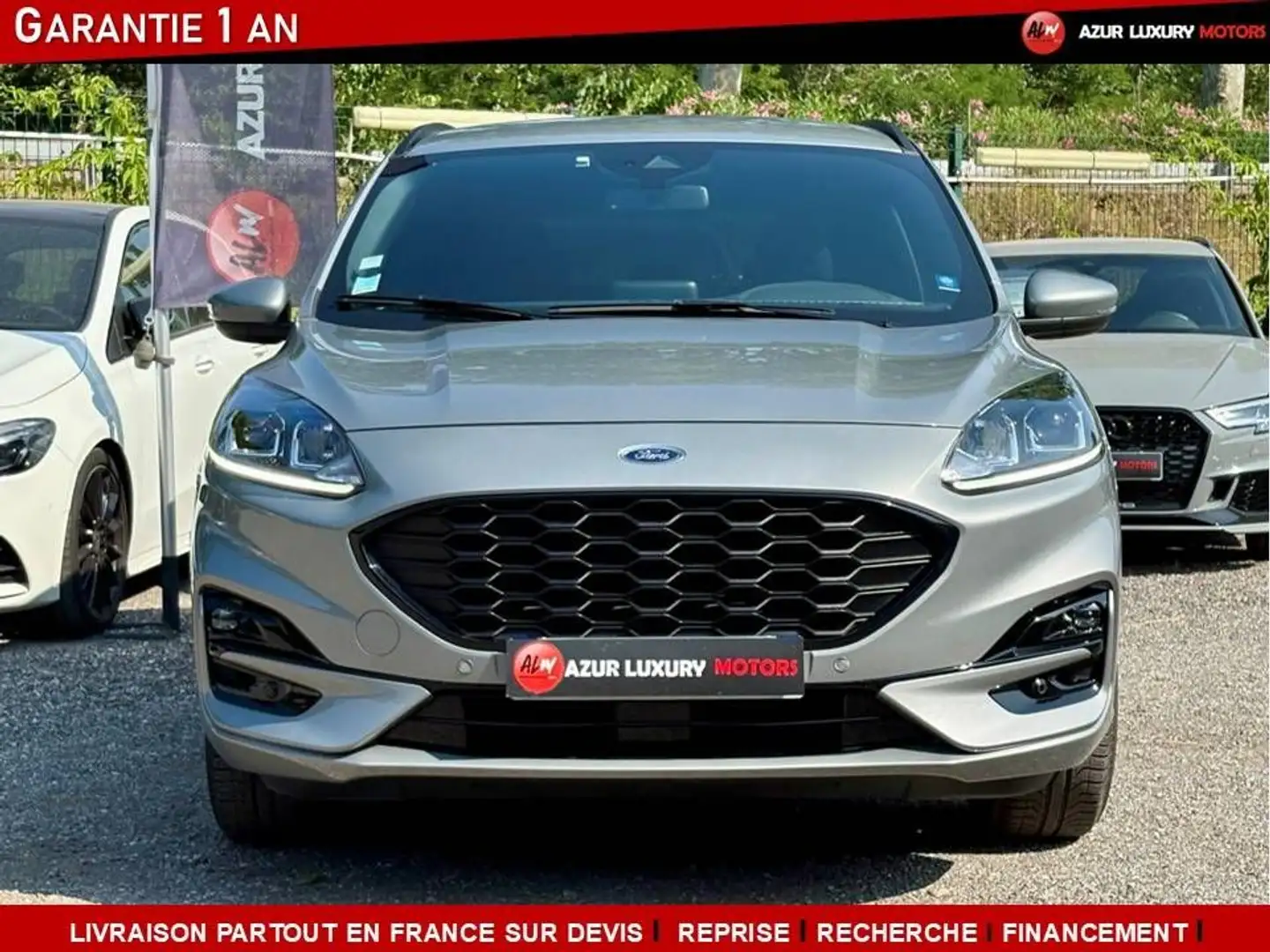 Ford Kuga III 1.5 ECOBLUE 120 ST-LINE AUTO Gris - 2